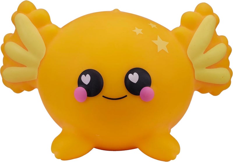 Smooshzees Luvzees, Sonny, Yellow Axolotl, Collectable Characters, Supersoft, Cuddly and Squishy! - Image 2